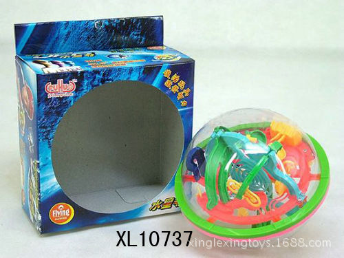 OEM 新奇益智玩具 小水星号掌上智力迷宫球（99关）XL10737