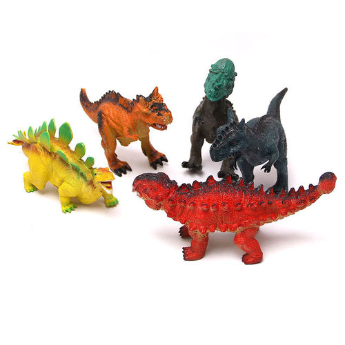 塑胶仿真侏罗纪世界恐龙静态模型套装 动物玩偶