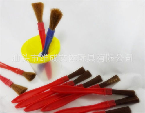 6英寸尼龙毛马毛画笔水彩笔笔刷系列