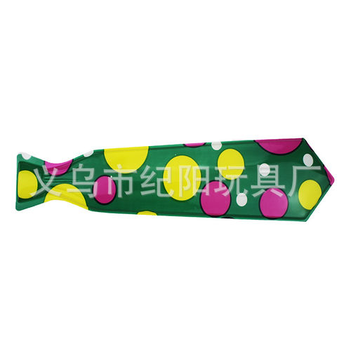 pvc领带厂家 万圣节用品 鬼节狂欢装饰 塑料领带