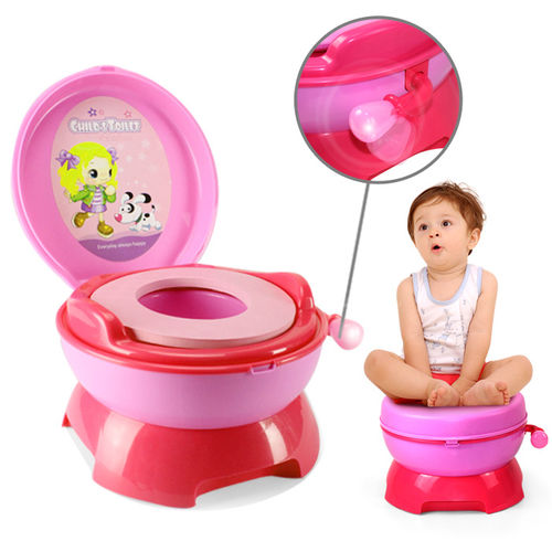 SWEET BABY多功能儿童马桶坐便器 宝宝塑料音乐婴儿便盆尿盆