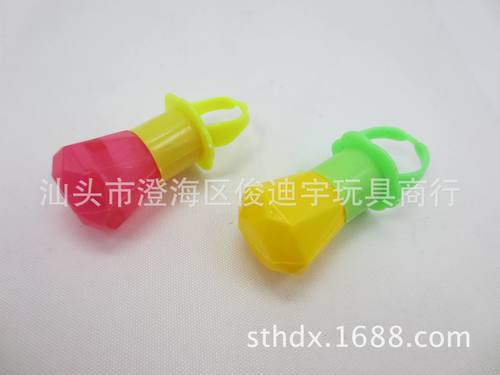 SWEET BABY节日饰品玩具8只电光钻石灯光戒指JX-13056