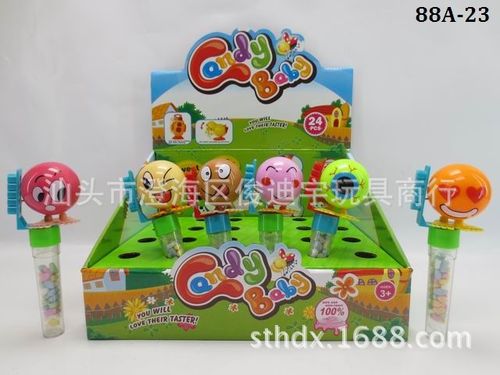 展示盒上链滑板公仔 爬娃玩具可装糖罐装 六一儿童佳节赠品88A