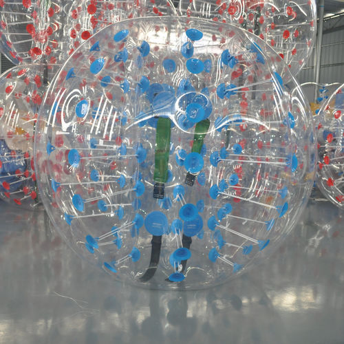 白鳍豚厂家直销pvc充气玩具充气碰碰球透明水球夏天水上乐园产品