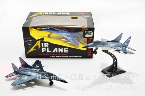 供应模型玩具 滑行合金战斗飞机 带灯光音乐玩具 合金飞机模型