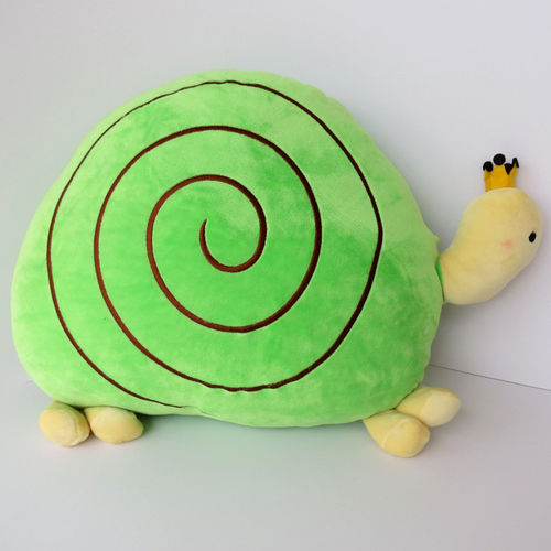 厂家定制创意蜗牛毛绒玩具抱枕靠垫