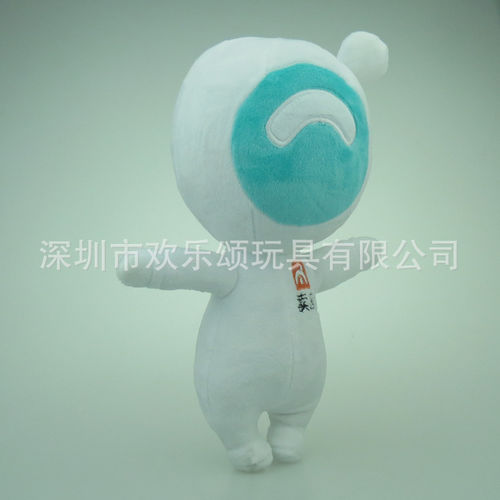 深圳布偶生产厂家欢乐颂来图来样定制毛绒公仔企业吉祥物