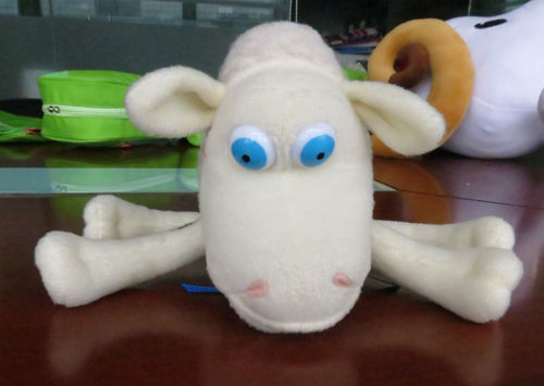 欢乐颂毛绒玩具厂家定制内蒙古卡通吉祥物舒达羊羊偶形象公仔
