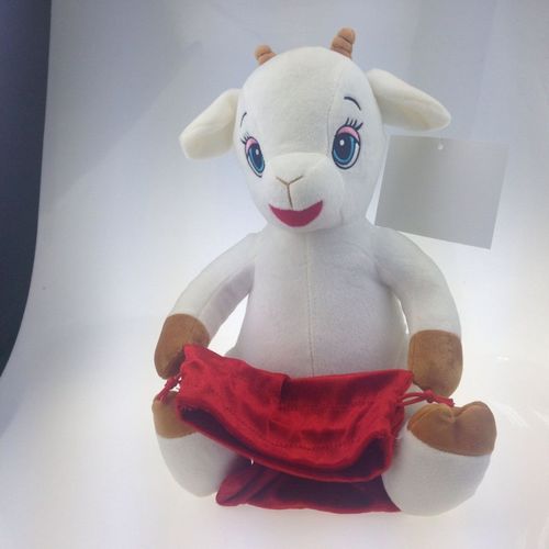 羊年公仔吉祥物 创意生肖羊年毛绒玩具