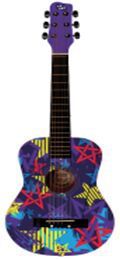 30寸CBSKY儿童吉他 初学民谣吉他 少儿培训创意彩色吉他