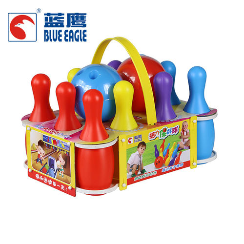 供应儿童益智玩具大号保龄球玩具多彩儿童室内亲子互动玩具小游戏