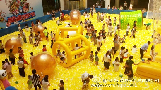 供应儿童乐园 淘气堡 百万球池 波波球池 免费设计安装