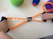 供应橡胶拉力器8字形扩胸神器儿童臂力器
