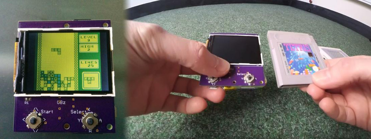 DIY达人用树莓派制作的一台世界最小Game Boy