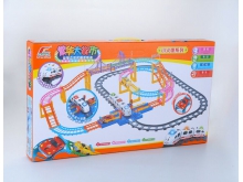 丰林玩具小火车系列积木轨道车 3588