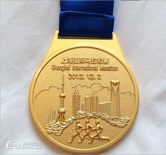 马拉松奖牌定制 金银铜奖牌制作 运动会赛事奖牌定做