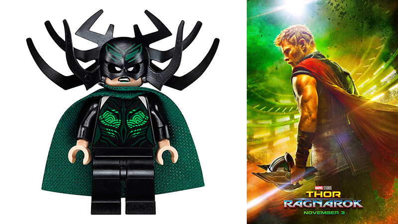 漫威电影《雷神3:诸神黄昏》推两组雷神主题的乐高玩具
