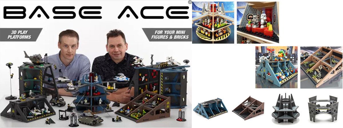 乐高神配件“Base Ace”打造各种“太空基地”