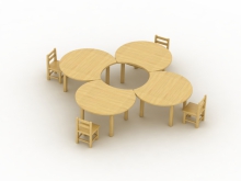 幼儿园桌椅尺寸批发