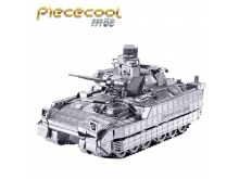 拼酷3D立体金属拼装M2A3布雷德利步兵战车模型创意diy