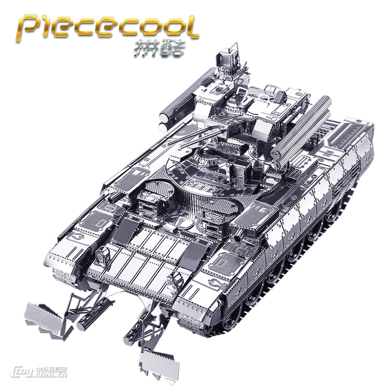 拼酷3D立体金属拼装模型BMPT终结者坦克工艺创意摆件DIY