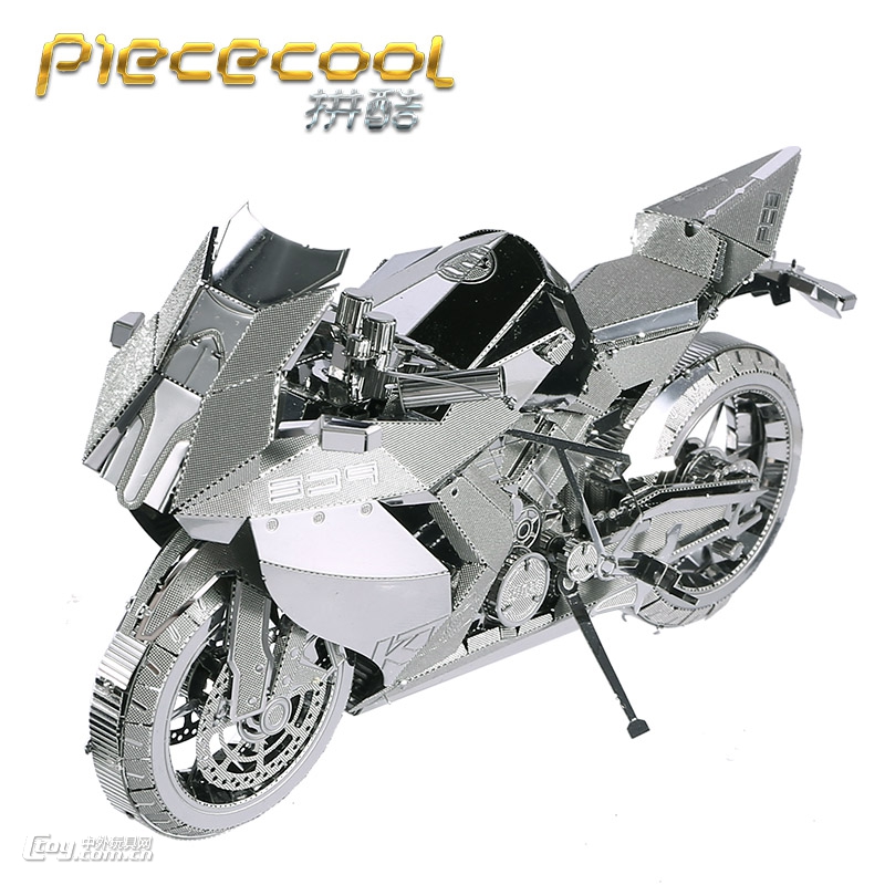 拼酷3D立体金属拼装模型重型机车摩托车创意diy摆件
