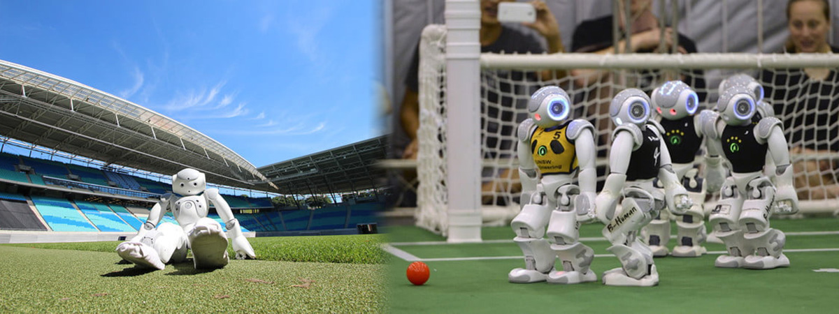预计机器人在2050年将能够战胜人类专业足球队