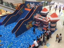 四川巴中儿童游乐场设备EPP大颗粒积木城堡乐园