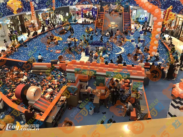 北京西城室内EPP积木乐园百万海洋球活动设计方案