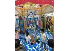 盛唐游乐球乐堡 球瀑布 亲子互动项目 室内儿童乐园
