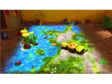 淘气堡，儿童魔幻沙池必备3D投影互动游戏，亲子互动游戏设备