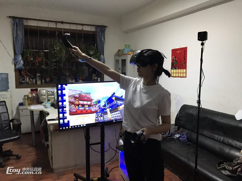 出租VR体感切水果拳击射击游戏设备VR动感赛车租赁