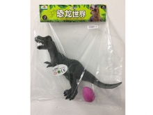 山鑫SX6811-1搪胶恐龙玩偶搪胶霸王龙模型（两色）