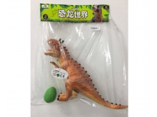 山鑫SX6812-1搪胶仿真恐龙模型电动牛龙模型玩具（两色）