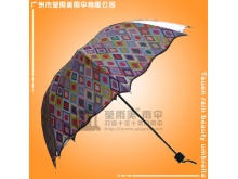 【鹤山雨伞厂】生产-数码印花公主伞  数码广告伞