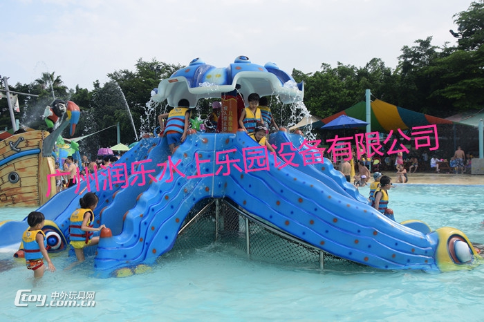 章鱼滑梯-水上乐园设备制造厂家-广州润乐