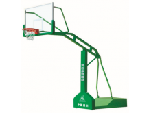 深圳市篮球架移动式单臂钢化玻璃板篮球架