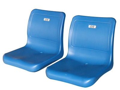 固定座椅观众看台体育座椅中空吹塑座椅体育场馆塑料座椅