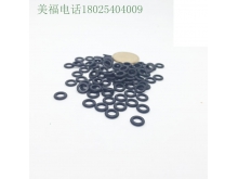 硅胶O型圈Φ6*Φ3*线径1.5mm黑色硬度50-60度硅胶