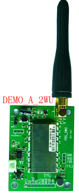 DEMO_A_2WU无线对讲/数据传输模块演示版/评估板