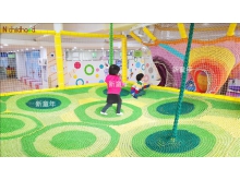 新童年彩虹绳网游乐设备,儿童游乐园,淘气堡绳网，彩虹蹦床