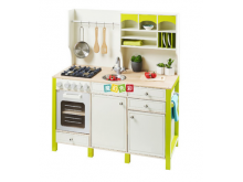 爆款儿童仿真厨房玩具带厨房柜子灶台套装功能齐全
