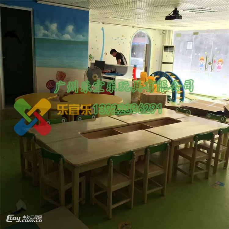 泉州漳州南平幼儿园早教课桌椅儿童美术桌椅绘画课桌厂家批发