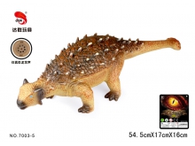 侏罗纪甲龙玩具22寸搪胶仿真恐龙甲龙带IC叫声7003-5