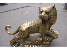 鸡西铜老虎雕塑 黑龙江雕塑厂家 黑龙江铜老虎雕塑生产制作