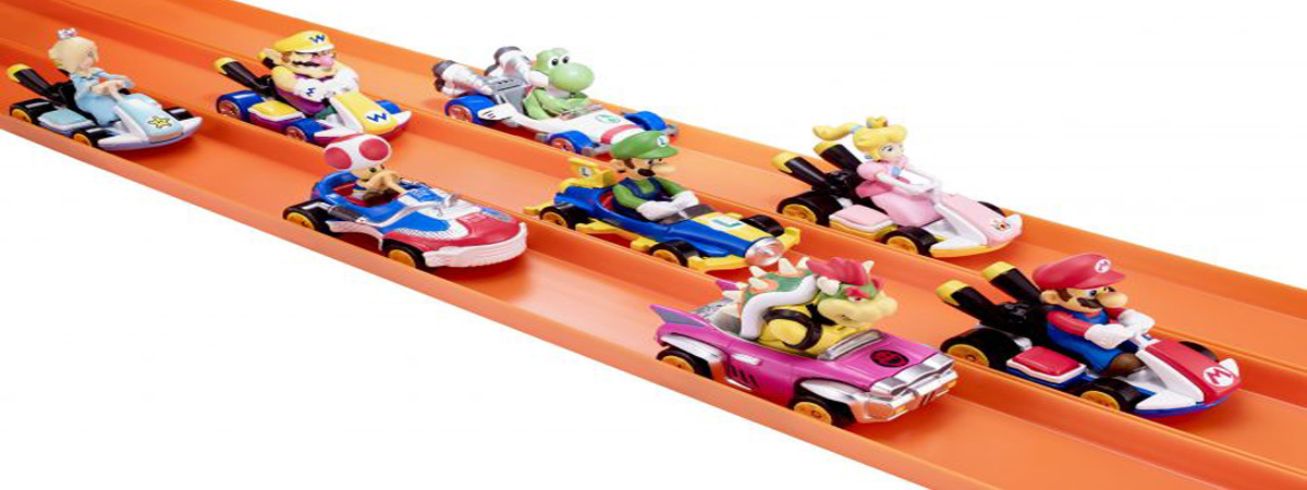 知名汽车模玩品牌风火轮将推《马力欧赛车》主题玩具