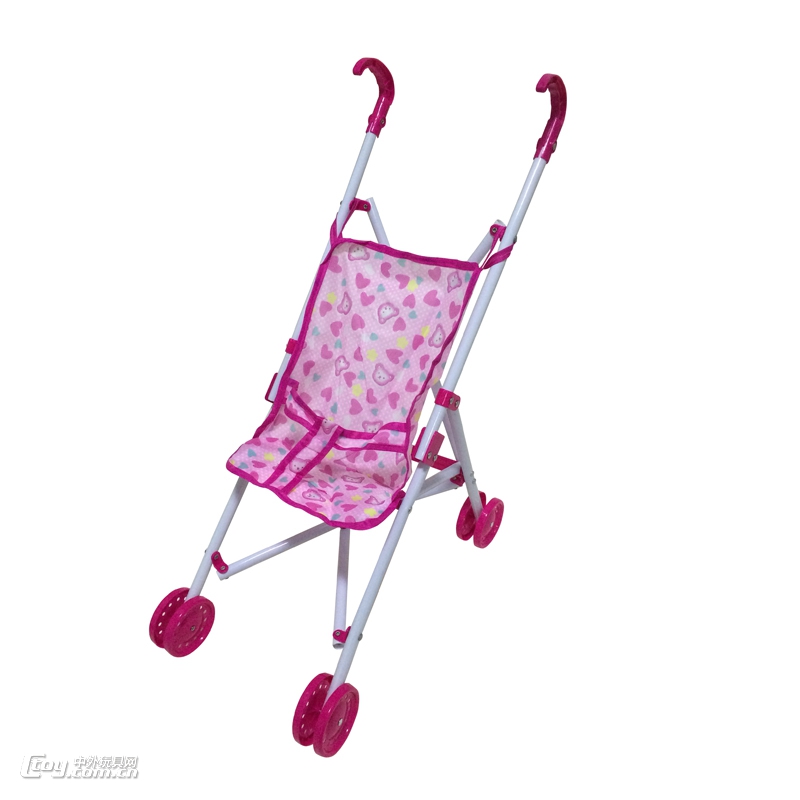 一六八儿童童车批发 过家家婴儿手推车 仿真简易购物推车玩具