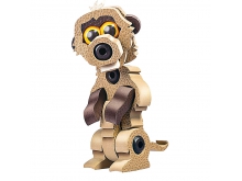 EVA泡沫动物拼装积木623狮子狐猴（二合一）手工创意玩具