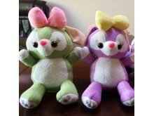 达菲熊新朋友史黛拉兔公仔芭蕾舞兔子毛绒玩具婚庆礼物公仔礼品