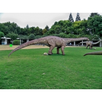 侏罗纪世界仿真恐龙展览展出 各类恐龙动物模型应有尽有